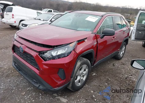 2020 Toyota Rav4 Hybrid Le z USA, uszkodzony, nr VIN 2T3LWRFV0LW093296